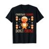 Christmas Calories Counting Not Gingerbread Lovers T-Shirt, black