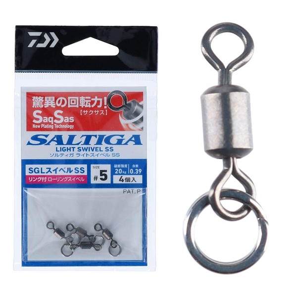 Daiwa Saltiga Light Swivel SS with Ring, 4