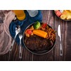 iBasingo Ti1048T Titanium Crockery Set Camping Fork Spoon Indoor Outdoor
