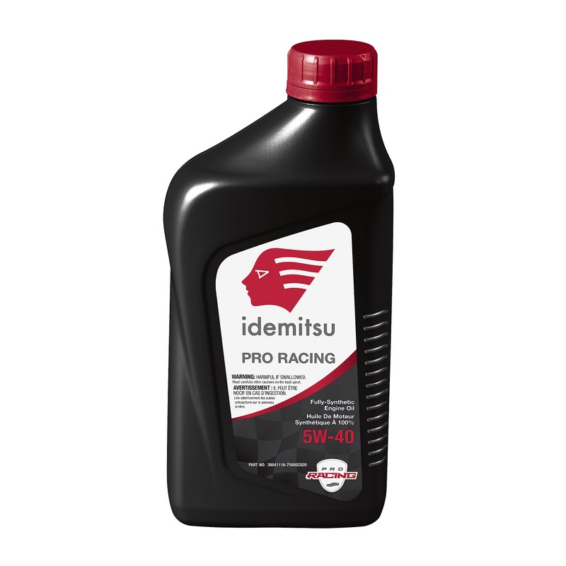 Idemitsu Synthetic Pro Racing 5w40 Engine Oil - 1QT