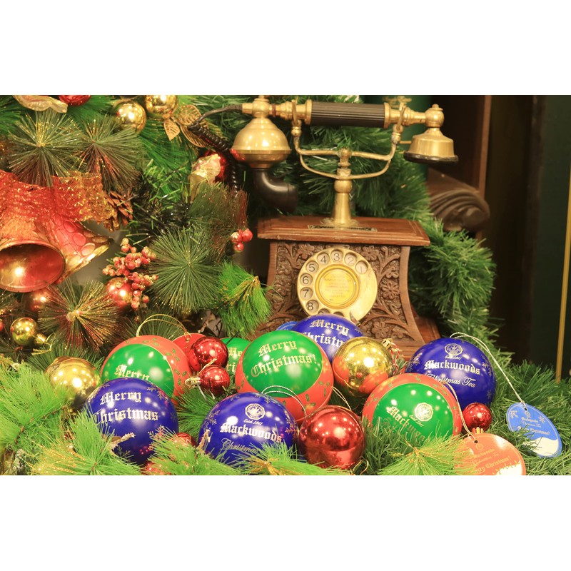 MACKWOODS CHRISTMAS SPICE TEA RED BALL