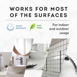 Tile Repair Kit by Stowsen - Also Works as Bathtub Repair Kit I Ideal to Fix Your Broken Chip or Crack on Marble, Corian, Porcelain and Granite Countertops