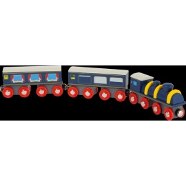 3 Piece Wooden "Small Foot World" Train Set
