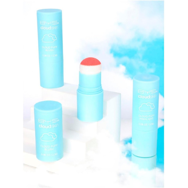 BYS Cloud Skin Rubor con Esponja Aplicadora (Sunrise)