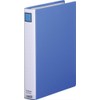 KINGJIM Vertical King File GX A4 Size, Double Opening, Blue