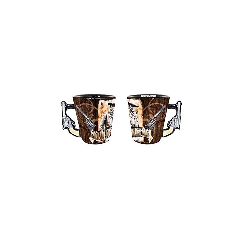 John Wayne Shot Glass Pistol Handle