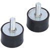 2Pcs AntiVibration Mount Rubber Isolator for Air Compressor Diesel Engine