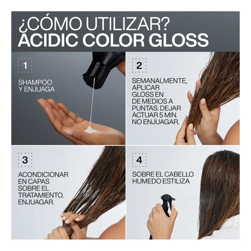Tratamiento sin enjuague Redken Acidic Color Gloss 200ml