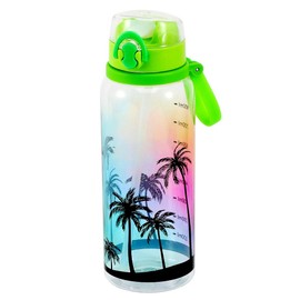 Cute Water Bottle with Straw for Women Teen Girls, BPA FREE Tritan & Leak Proof One Click Open Flip Top & Easy Clean & Soft Carry Loop, 30oz / 900ml (Unicorn)