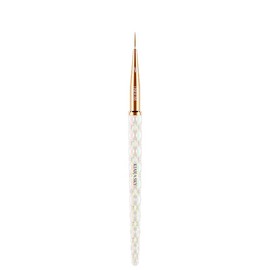 KIARA SKY Kiara Sky Gel Nail Art Brush - Professional Nail Cleaner Tool - Nail Art Brush for Women - Brush for Nail Art - Long Lasting Nail Cleaning Brush Collection, Clear (M Liner)