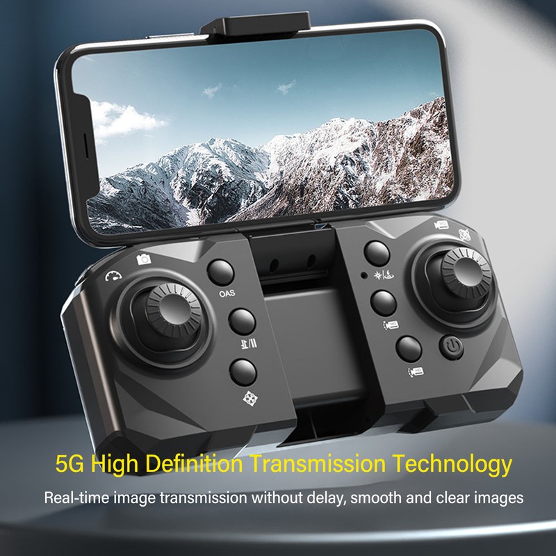 4K Drone with Triple Cameras Anti Shake 5G Transmission Live