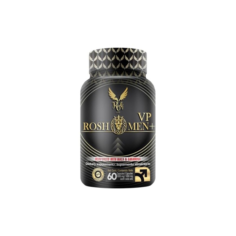 Rosh Men Salud Próstata Ingredientes Naturales Multivitaminico Hombre Cuidado Prostata