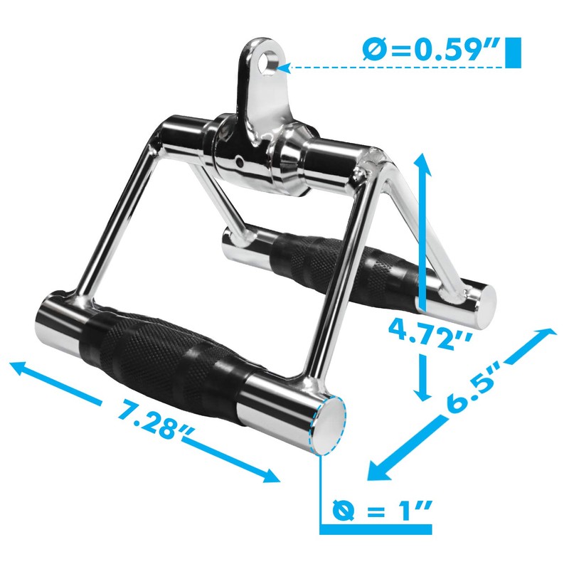 A2ZCARE Tricep V Shaped Press Down Bar