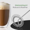 Clatronic® elektrischer Milchaufschäumer | Mixer | Milchschaum in Sekundenschnelle |