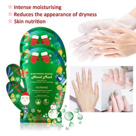 PPPanYiDi Hand Masks Moisturizing Gloves,6 Pairs Hydrating Hand Peel Masks Gift Set for Dry Cracked Hands Care,Long-lasting and Non-greasy Hand Moisturizer Gloves for Women O