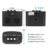 AROMA AG-05 Bluetooth Electric Guitar Amp Amplifier 5-Watt Stereo Output