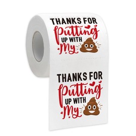 Funny Toilet Papers for Women Men, Birthday Gag Gift for Him Her, Mothers Day Gifts for Mom from Daughter, Gifts for Wife from Husband, Gifts for Dad from Son, Novelty Anniversary Gag Gift