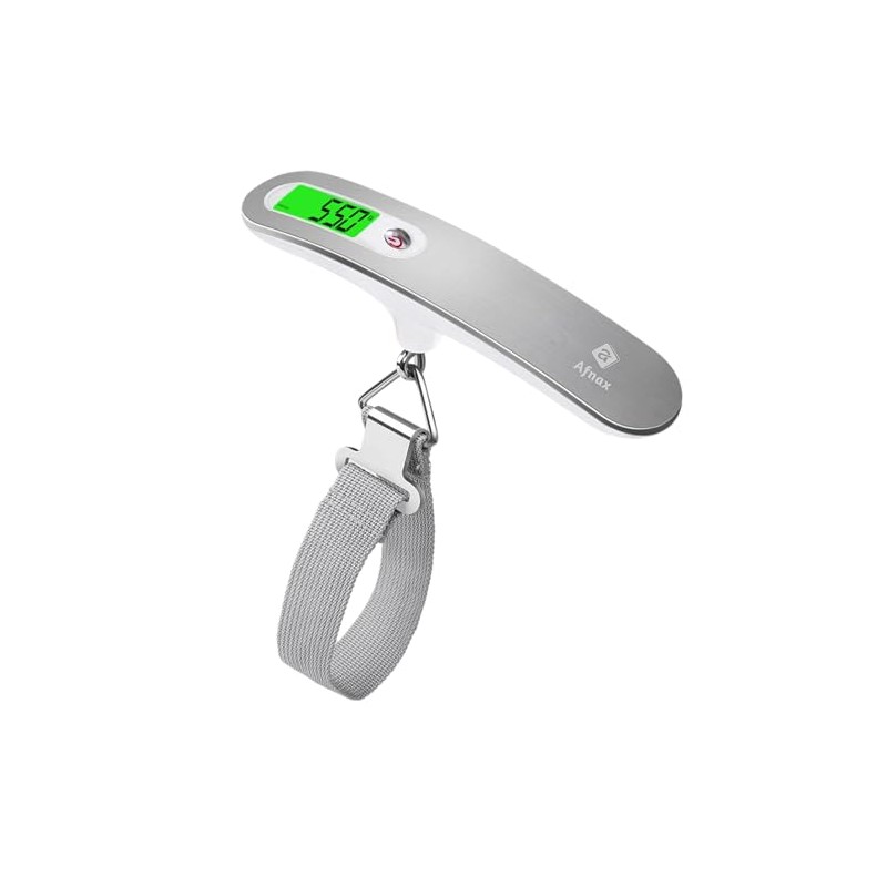 Afnax Digital Luggage Scale, Portable Hanging Suitcase Scale, Travel Weight