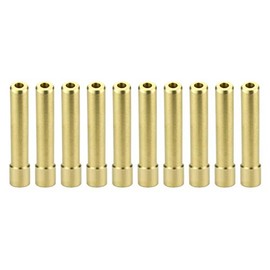 SÜA - Short Wedge Collet for 17, 18 & 26 Series TIG Torches with Fused Quartz Argon-Saving Configuration - Size: 3/32'' - (10-PACK)