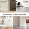 BOBIBAN 8 Pcs Wall Baseboard Molding Trim 47.2 x 3.15