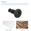 sourcing map 200Pcs Hex Socket Self Tapping Screws, 1/4" x