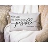 Solekla Farmhouse Pillow Covers with Bible Verse Quotes 12" x