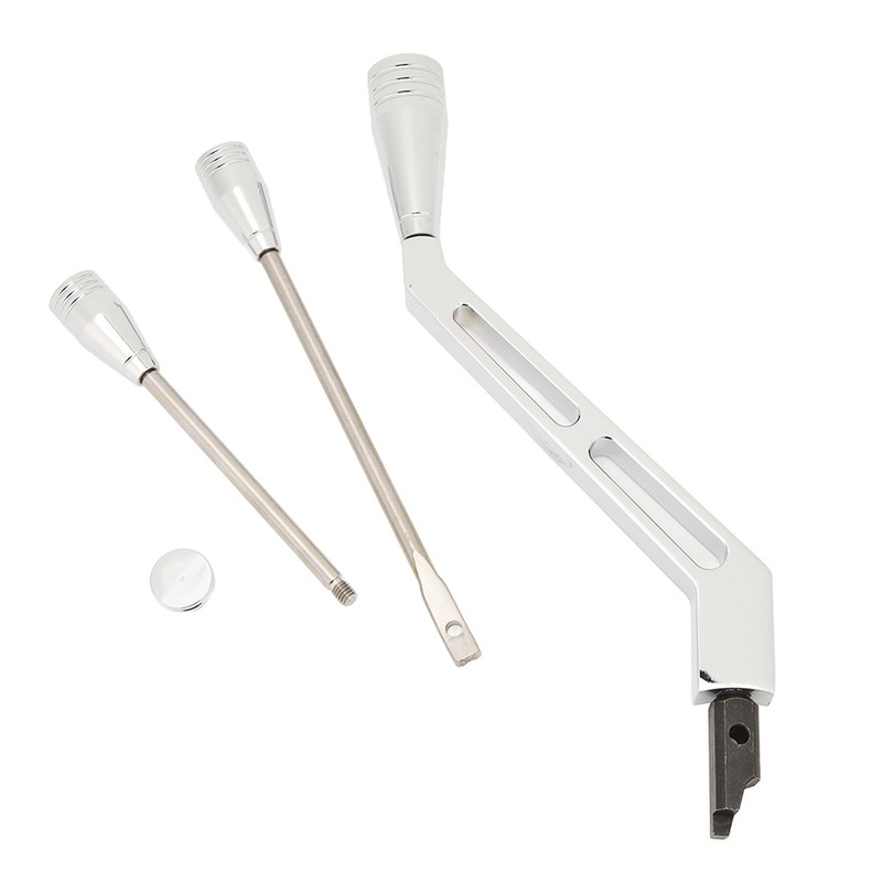 Shifter Lever Turn Signal Hazard Tilt Kit Polished Billet Stainless