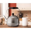 2 Qt. Stainless Steel Smooth Teakettle w/Wood Handle