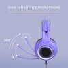Cat Ears Headphone for Girls, Cute Gaming Headset with Removable