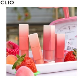 CLIO Chiffon Blur Tint 3.1g [Every Fruit Grocery Edition], Color:22 Red Flesh Plum