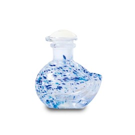Hirota Glass 882-CB Miyakotori Oil Pitcher, Blue