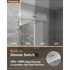Ensenior Modern Bathroom Vanity Light 32 inch, Built-in Dimmer, 20W
