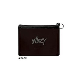 Kamio Japan WDZY Clear Pen Pouch Black Line Friends [047945], Casual