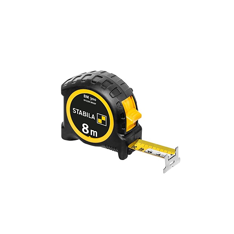 STABILA Pocket Tape Measure BM 300 8m Double Sided 1000