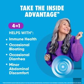 Digestive Advantage Probiotics for Digestive Health, Daily Probiotics for Women & Men, Supports Gut Health, Occasional Bloating & Diarrhea, Minor Abdominal Discomfort, & Immune Support, 60ct Capsules