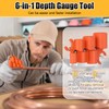 Dreyoo 1/4" to 1-5/8" Metal Pipe Reamer for Copper/PVC Pipe,
