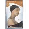 Donna Collection Black Spandex Cap
