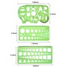 Mollytek Set of 9 Architect Templates, Drafting Templates, General General