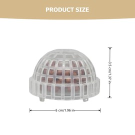 3 PCS Aquarium Moss Ball Holder Professional Aquarium Plant Holder Plastic Moss Ball Fish Tank Plant Holder with Filter Stone for Fish Tank Accessories