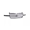 TopAlpha Chrome Honeycomb SS Style Front Grille Assembly For 03-07