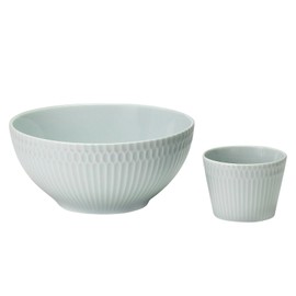 Yamakatsu Mino Pottery ODA05-3053A Noodle Bowl, Somen Bowl, Somen Pot, Somen Bowl, Bowl Set, Noodle Bowl, Approx. Diameter 7.9 inches (20 cm), Diameter 3.1 inches (8 cm), Oda Pottery, Mother's Day