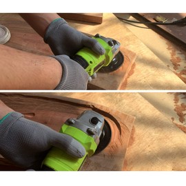 SUSOTA Angle Grinder Disc Tungsten Carbide Abrasive Angle Grinder Wheel Wood Carving Grinding Disk Woodworking Tools 3-15/16"(100mm) Diameter 5/8" (16mm) Bore