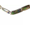Raphaellos.net Fire Opal Tennis Bracelet Black Fire Opal 950 Sterling