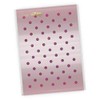 CraftStar Mini Polka Dot Stencil - 5 mm or 7