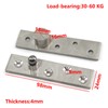 100mm Door Pivot Hinge Stainless Steel Up Down Shaft Hinge