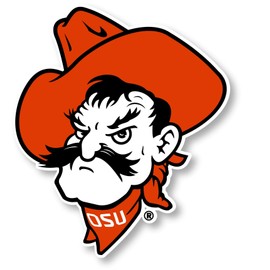 Oklahoma State Cowboys 4 Inch Vinyl Mascot Decal Sticker