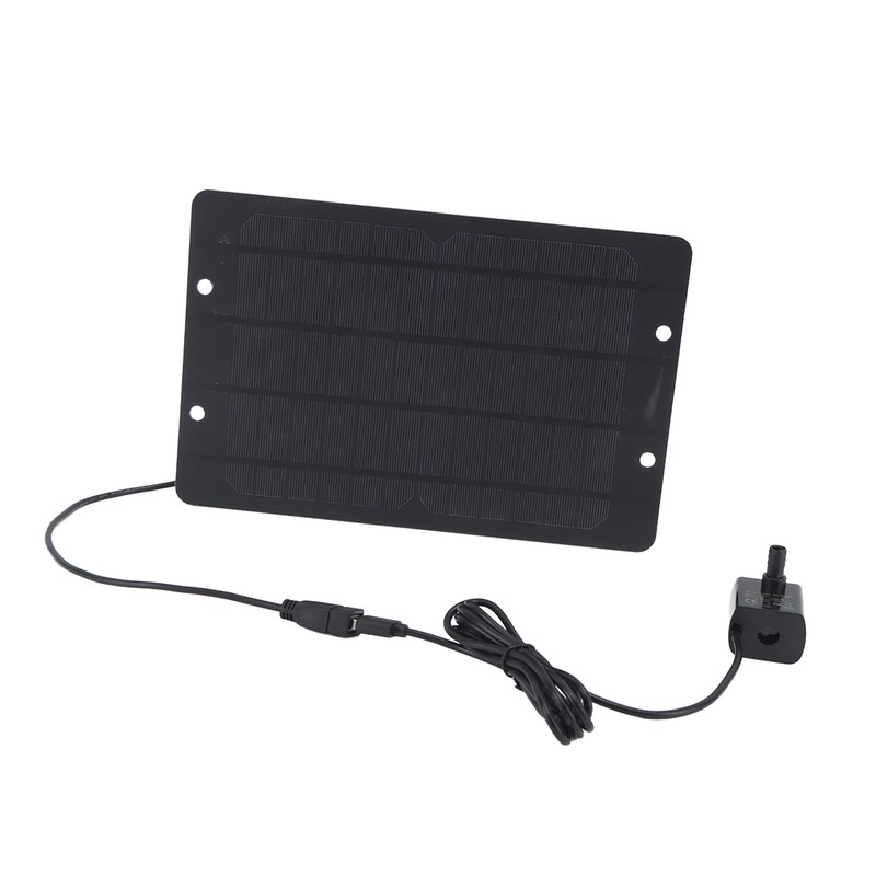 Solar Water Fountain Pump Set 6V 10W USB Solar Fountain