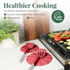 Larder & Vine 12-Piece Silicone Kitchen Cooking Utensils Set with