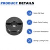 uxcell 16pcs Double Split Shaft Collar for 3/16" Shaft, Two-Piece