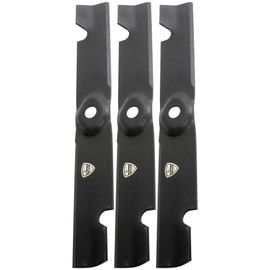 Exmark 109-6464-S Hi Lift Notched Blade Set Lazer Z AC Diesel XS 66 Inch 3 Pack